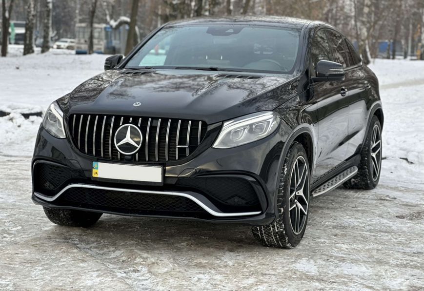 Комплект обвеса передний и задний бампер на Mercedes GLE-class C292 Coupe 2015-2020 в стиле GLE63 AMG 521836 фото