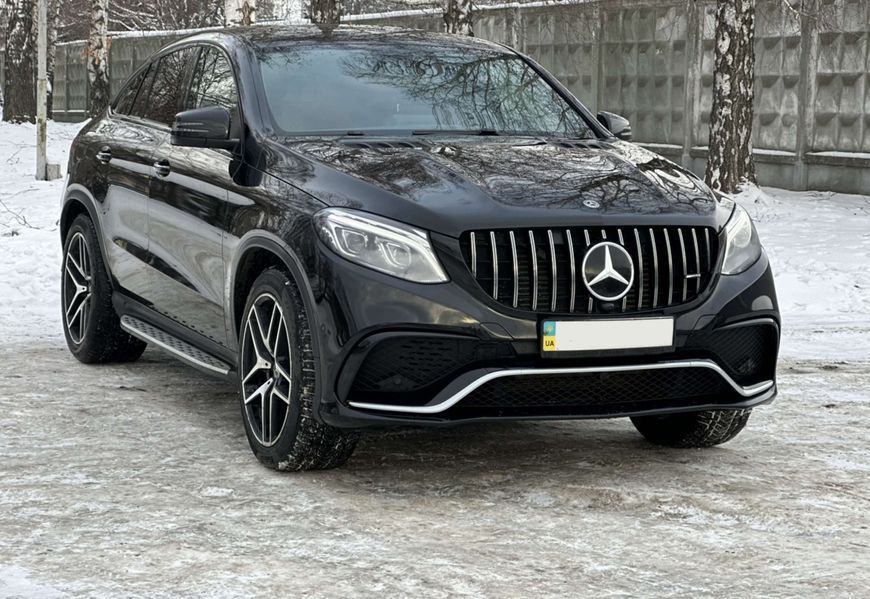 Комплект обвеса передний и задний бампер на Mercedes GLE-class C292 Coupe 2015-2020 в стиле GLE63 AMG 521836 фото