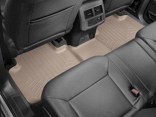 3D килимки для Volkswagen Atlas 2017- бежеві задні WeatherTech 4510844 141415 фото