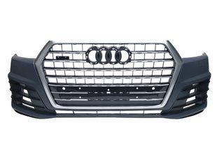 Передній бампер на Audi Q7 2015-2020 S-Line Silver 522266 фото