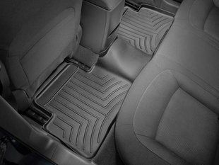3D килимки для Nissan X-Trail, Rogue 2014- чорні задні WeatherTech 446302 46694 фото