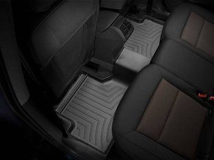 3D килимки для Audi Q3 2011-2018 чорні задні WeatherTech 444362 98090 фото
