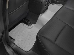 3D килимки для Infiniti Q50, Q60 2014- сірі задні WeatherTech 465862 197672 фото