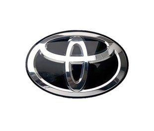 Автологотип емблема в решітку радіатора Toyota 92806-176 під склом 170x120мм 522623 фото