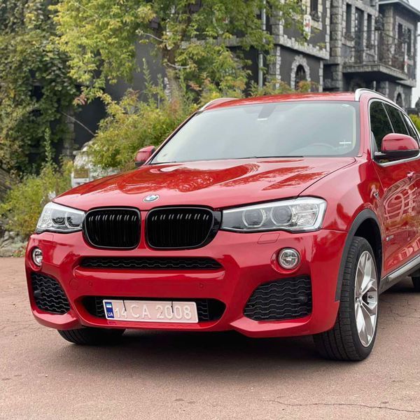 Решітка радіатора на BMW X3 F25, X4 F26 2014-2017 M-Look Black 429049 фото