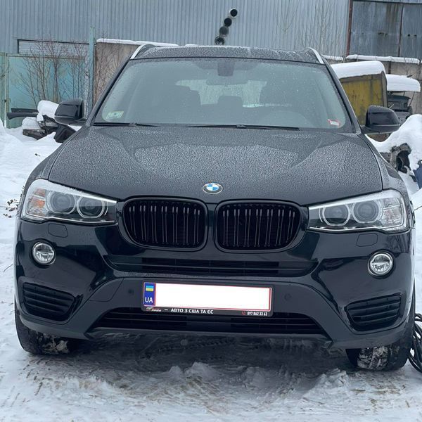 Решітка радіатора на BMW X3 F25, X4 F26 2014-2017 M-Look Black 429049 фото