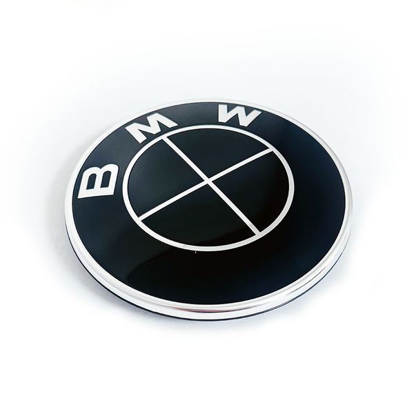 Автологотип емблема BMW X7 G07, 7 G11 LCI, 7 G12 LCI Чорний 95мм на капот 523105 фото