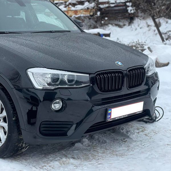 Решітка радіатора на BMW X3 F25, X4 F26 2014-2017 M-Look Black 429049 фото