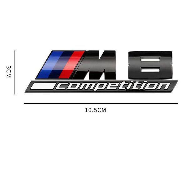 Автологотип емблема напис BMW M8 Competition Black Shadow Edition чорний глянець 401646 фото Автологотип емблема напис BMW M8 Competition Black Shadow Edition чорний глянець 401646 фото