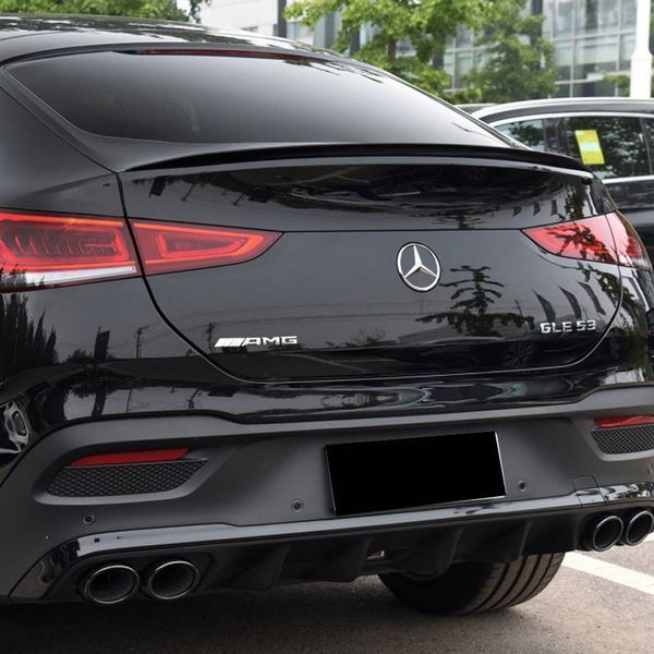 Спойлер на машину Mercedes GLE-class С167 2018- черный глянец 354953 фото