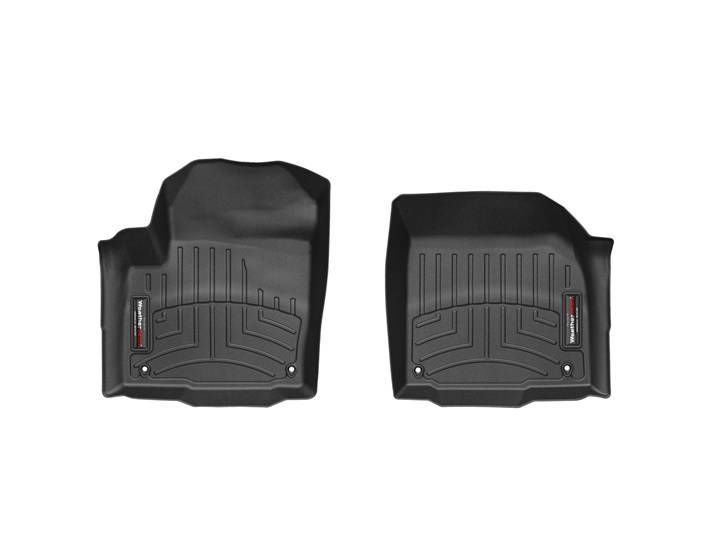 3D коврики для Land Rover Range Rover Evoque 2012-2018 черные передние WeatherTech 444041 46409 фото