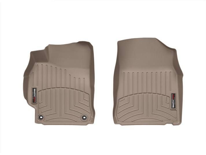 3D килимки для Toyota Camry XV50 2011-2014 бежеві передні WeatherTech 454001 46764 фото