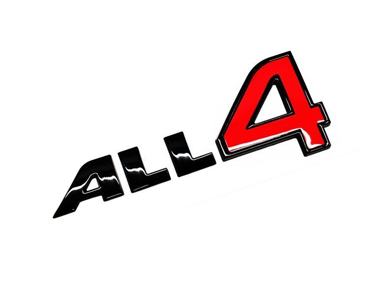 Автологотип шильдик эмблема надпись Mini ALL4 Black Red черный глянец 523226 фото