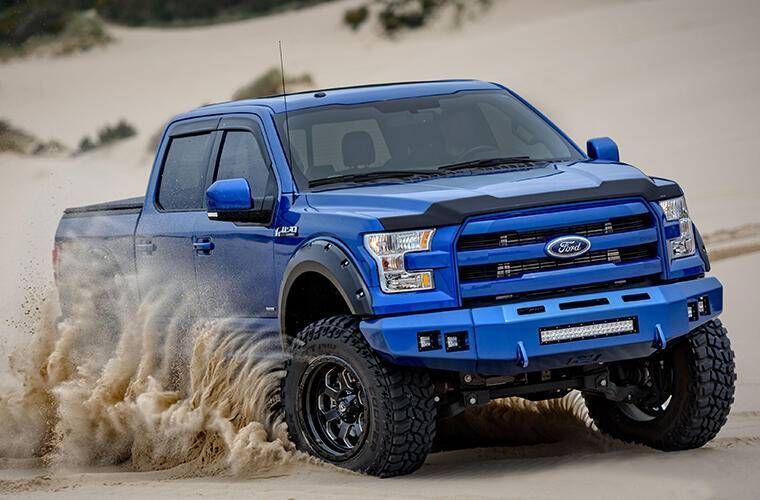 Дефлектор капоту на Ford F-150 2017- Raptor Aeroskin AVS 377127 242564 фото