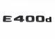Автологотип шильдик эмблема надпись Mercedes E400d Black Package черный глянец 522945 фото 1