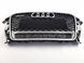Решетка радиатора на Audi A3 2012-2016 в стиле RS Black Silver 244029 фото 2
