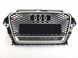 Решетка радиатора на Audi A3 2012-2016 в стиле RS Black Silver 244029 фото 3