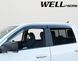 Дефлекторы окон на Dodge Ram 2009- Crew Cab & Mega Cab Premium Series WELLvisors 3-847DG004 45630 фото 4