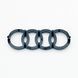 Эмблема логотип шильдик на руль Audi 2012- 12 клипс черный глянец 423919 фото 5