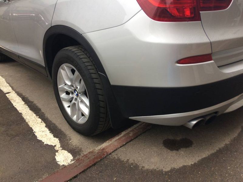 Брызговики на BMW X3 F25 2010- задние 82162156540 35241 фото Брызговики на BMW X3 F25 2010- задние 82162156540 35241 фото