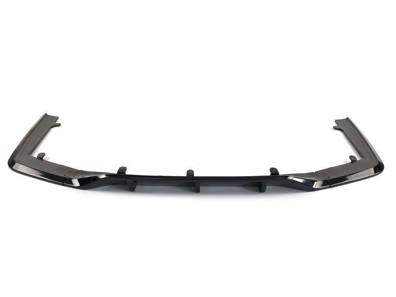 Диффузор (заднего бампера) Черный глянец (Rock style) на BMW 7 G11, G12 2019-2023 427781 фото