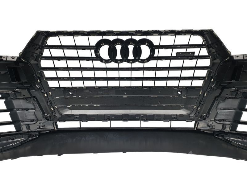 Передній бампер на Audi Q7 2015-2020 S-Line Silver 522266 фото
