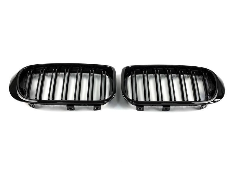 Решітка радіатора на BMW X3 F25, X4 F26 2014-2017 M-Look Black 429049 фото