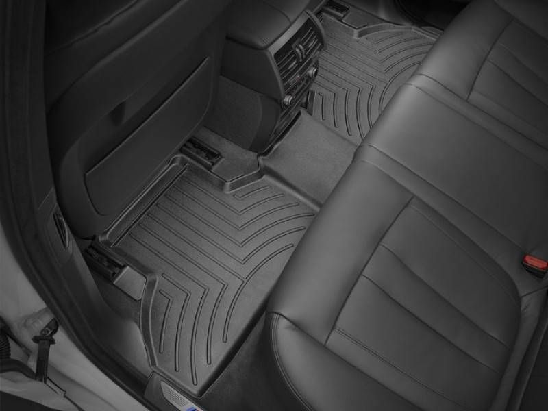 3D килимки для BMW X5 F15, X6 F16 2013- чорні задні WeatherTech 445592 46240 фото