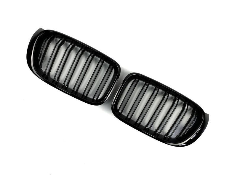 Решітка радіатора на BMW X3 F25, X4 F26 2014-2017 M-Look Black 429049 фото