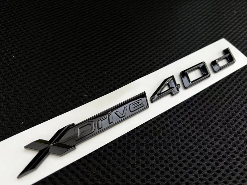 Автологотип шильдик эмблема надпись BMW Xdrive 40d Black Shadow Edition 401259 фото