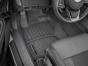 3D килимки для Subaru Outback, Legacy 2020- чорні передні WeatherTech 4415831 242489 фото