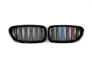 Решетка радиатора на BMW 5 F10, F11 2010-2017 M-color 429911 фото