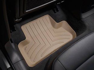3D килимки для Audi Q5 2008-2016 бежеві задні WeatherTech 452302 98092 фото