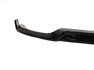 Губа (переднего бампера) Черный глянец на Mercedes E-class W213 2016-2020 429687 фото
