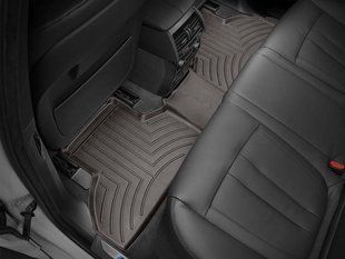 3D коврики для BMW X5 F15, X6 F16 2013- какао задние WeatherTech 475592 46239 фото