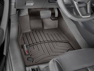 3D килимки для Audi Q5 2017- какао передні WeatherTech 4711461 98099 фото