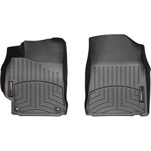 3D килимки для Toyota Camry XV50 2011-2014 чорні передні WeatherTech 444001 46762 фото