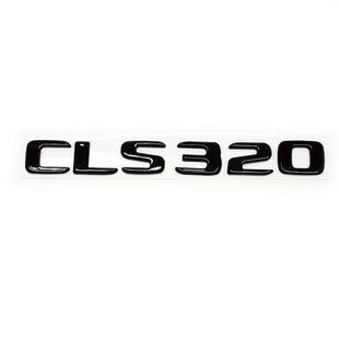 Автологотип шильдик эмблема надпись Mercedes CLS320 Black Package черный глянец 523227 фото