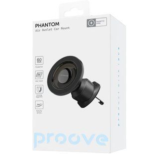 Автотримач Proove Phantom Air Outlet Car Mount (чорний) 523298 фото