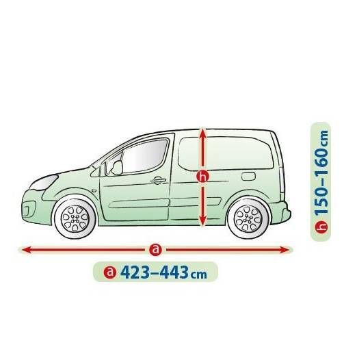 Автомобильный чехол тент на Ford Connect Grand 2013- Kegel Mobile Garage LAV L 423-443 cm 409148 фото