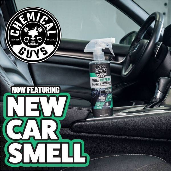 Очиститель для ухода зи интерьером авто Chemical Guys Total Interior Cleaner And Protectant New Car 473мл 417429 фото