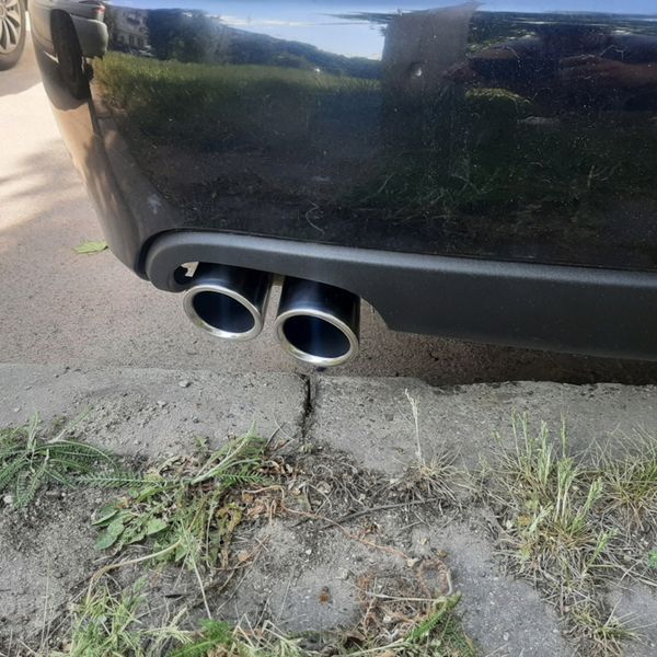 Насадки на глушник Audi A3 A4 A5 A6 Q5 Q3 76мм 424961 фото