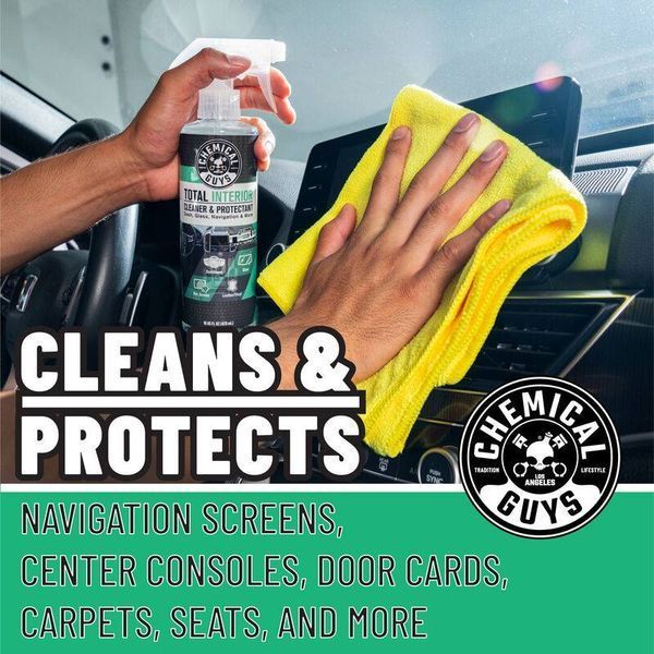Очиститель для ухода зи интерьером авто Chemical Guys Total Interior Cleaner And Protectant New Car 473мл 417429 фото
