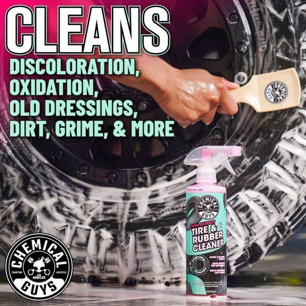 Очиститель шин и резины Chemical Guys Total Extract Tire and Rubber Cleaner 473ml 408635 фото