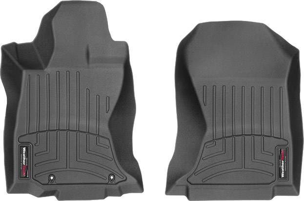 3D коврики для Subaru Outback, Legacy 2020- черные передние WeatherTech 4415831 242489 фото