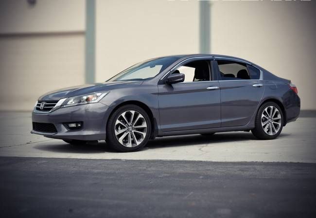 Дефлектори вікон для Honda Accord 2013-2017 з хром молдингом WELLvisors 3-847HD018 45632 фото