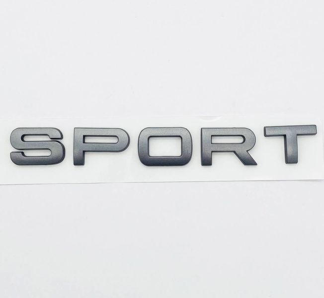 Автологотип шильдик эмблема надпись Land Rover Sport L320 графит 423238 фото