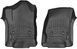 3D килимки для Chevrolet Silverado, GMC Sierra 2014-2018 4x4 shifter чорні передні WeatherTech 447221 212762 фото 2
