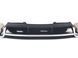 Диффузор (заднего бампера) Black Silver/Chrome Pipe (в стиле RS4) на Audi A4 B9 2015-2019 427789 фото 4