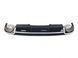 Диффузор (заднего бампера) Black Silver/Chrome Pipe (в стиле RS4) на Audi A4 B9 2015-2019 427789 фото 1